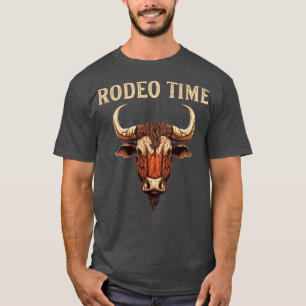 Rodeo Time Bull Riding Cowboy Bull Rider T-Shirt