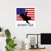 RODEO USA POSTER (Heimbüro)