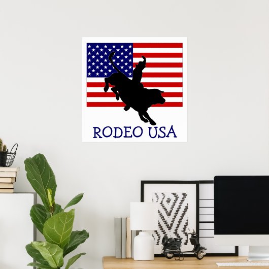 RODEO USA POSTER (Heimbüro)