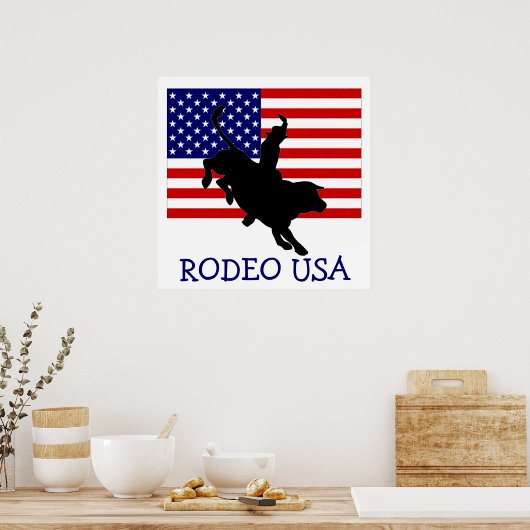 RODEO USA POSTER (Küche)