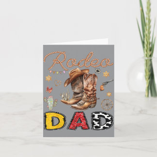 Rodeo-Vater Western-Cowboy Lustiger Geburtstags-Ju Karte