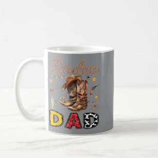 Rodeo-Vater Western-Cowboy Lustiger Geburtstagsjun Kaffeetasse