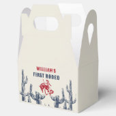 Rodeo Western Cowboy 1. Geburtstag Party Geschenkschachtel (Geöffnet)