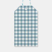 Rodeo Western Cowboy Baby Dusche Geschenkanhänger (Rückseite)