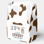 Rodeo Western Cowboy Baby Dusche Geschenkschachtel (Geöffnet)