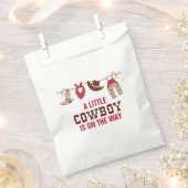 Rodeo Western Cowboy Baby Dusche Geschenktütchen (Ausgeschnitten)
