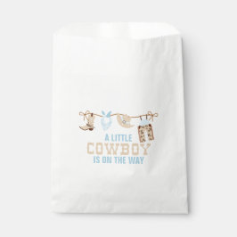 Rodeo Western Cowboy Baby Dusche Geschenktütchen