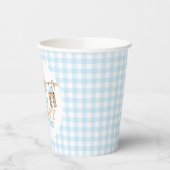 Rodeo Western Cowboy Baby Dusche Pappbecher (Links)