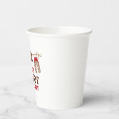 Rodeo Western Cowboy Baby Dusche Pappbecher (Links)