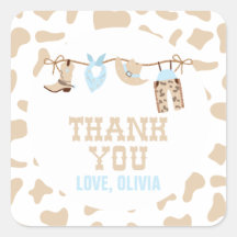 Rodeo Western Cowboy Baby Dusche