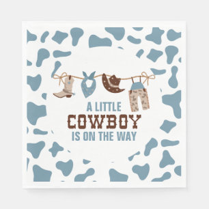 Rodeo Western Cowboy Babyparty Serviette