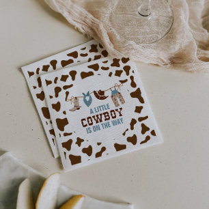 Rodeo Western Cowboy Babyparty Serviette