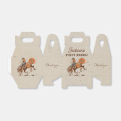 Rodeo Western Cowboy Birthday Favor Box Geschenkschachtel (Ungefaltet)