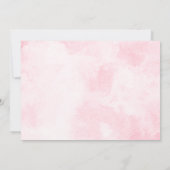 Rodeo Western Cowgirl Baby Dusche Foto Einladung (Rückseite)