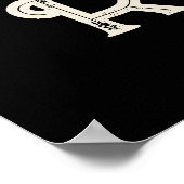 Rodeo Western Typografie Wall Art Ranch Kabine Zuh Poster (Ecke)