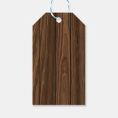 Rodeo Wild West rustic cowboy Western birthday Geschenkanhänger (Rückseite)