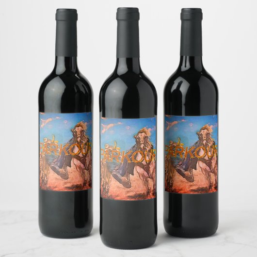 Rodeo Wine Label Weinetikett (Flaschen)