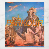 Rodeo Wine Label Weinetikett (Einzelnes Label)