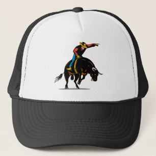 Rodeocowboy-Stierreiten Truckerkappe
