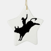 Rodeoreiter Keramik Ornament (Rechts)