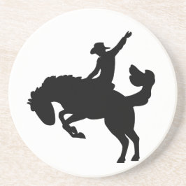 Rodeoreiter zu Pferd Getränkeuntersetzer