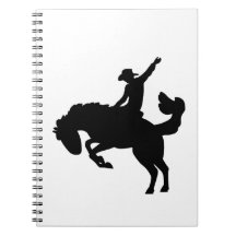 Rodeoreiter zu Pferd