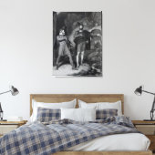 Roderick Dhu und Clansman Leinwanddruck (Insitu (Schlafzimmer))