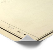 Rodger's Park, angrenzender Frühjahrssee Poster (Ecke)