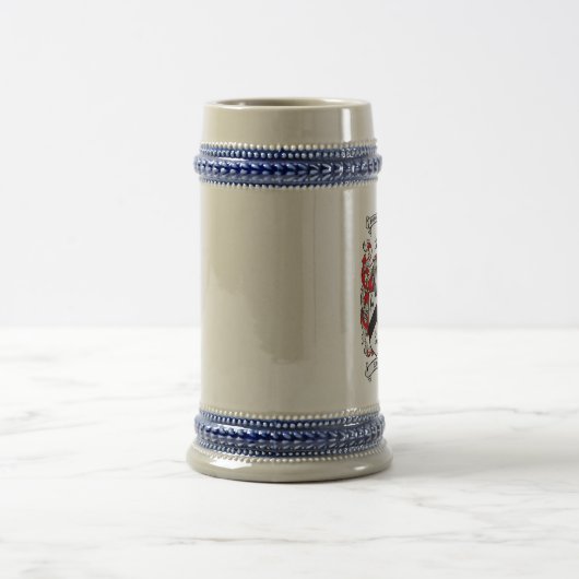 Rodgers Wappen Stein Bierglas (Mittel)