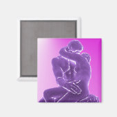 Rodin ist der Kuss Magnet (Vorderseite/Rückseite)