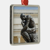 Rodin Thinker Ornament Aus Metall (Rechts)