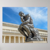 Rodin Thinker Poster (Vorne)