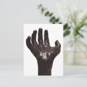 Rodin's Hand Postkarte (Stehend Vorderseite)