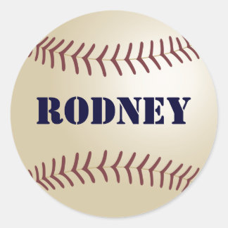 Rodney Personalisiert Baseball Stickers