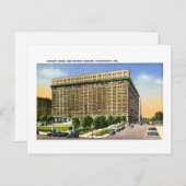 Rodney Square, Wilmington Delaware Postkarte (Vorne/Hinten)