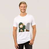"Rodney Trotter sagt Tschüss" Tri-Blend Shirt (Vorderseite voll)