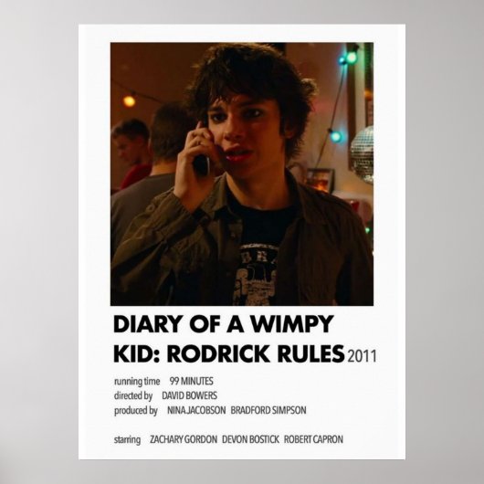 Rodrick Rules Poster (Vorne)