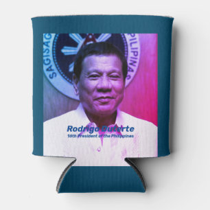 Rodrigo Duterte, 16. Präsident der Philippinen Dosenkühler