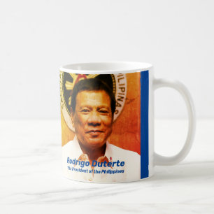 Rodrigo Duterte, 16. Präsident der Philippinen Kaffeetasse