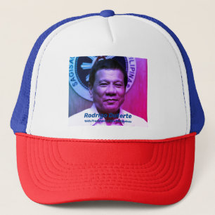 Rodrigo Duterte, 16. Präsident der Philippinen Truckerkappe