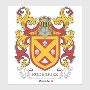 Rodriguez Familienwappen Aufkleber