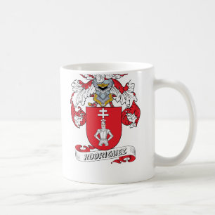 Rodriguez-Familienwappen Kaffeetasse