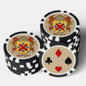 Rodriguez Heraldic Arms Pokerchips (Stapel)