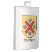 Rodriguez Heraldic Shield Flachmann (Rechts)