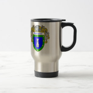 Rodriguez-Wappen/Familienwappen Reisebecher