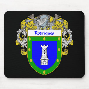 Rodriques Wappen/Familienwappen Mousepad