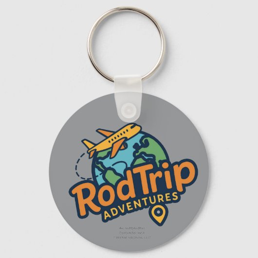 RodTrip Adventures Schlüsselanhänger (Vorderseite)