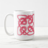 ROE CELTIC KNOT Tor Weiße Tasse (Links)
