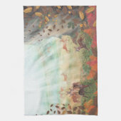 Roe Deer Capreolus capreolus in Forest Sunlight Geschirrtuch (Vertikal)