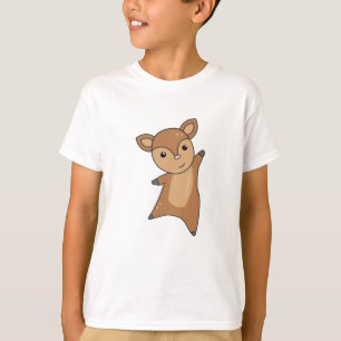 Roe Deer Fawn Niedlicher Tiere Forest for Kids Bro T-Shirt